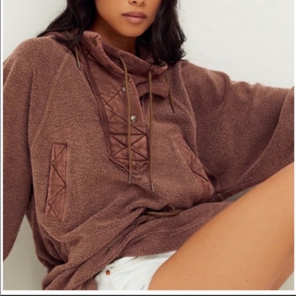Sadie We the free free people sweatshirt dress. Oversized tunic sweatshirt - Picture 4 of 15